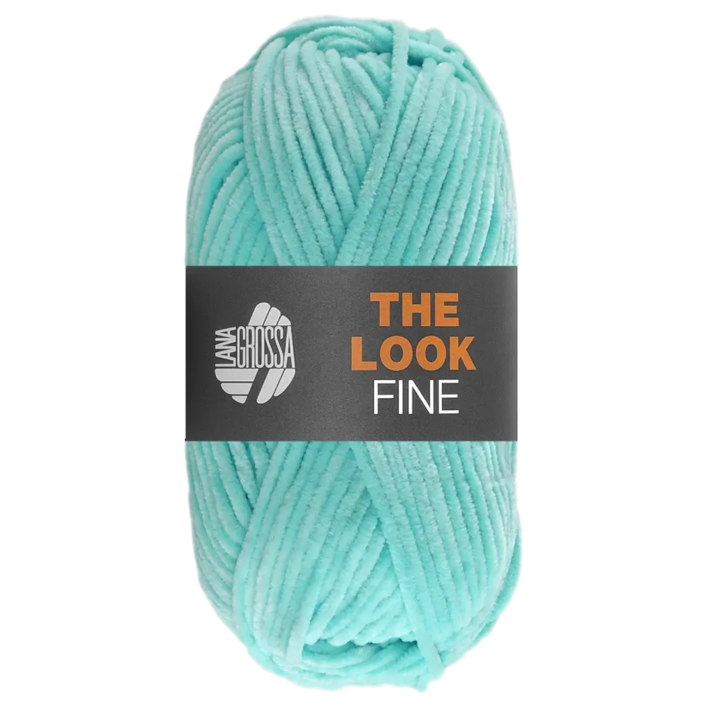 #Farbe_Lana Grossa The Look Fine | 119 Helltürkis