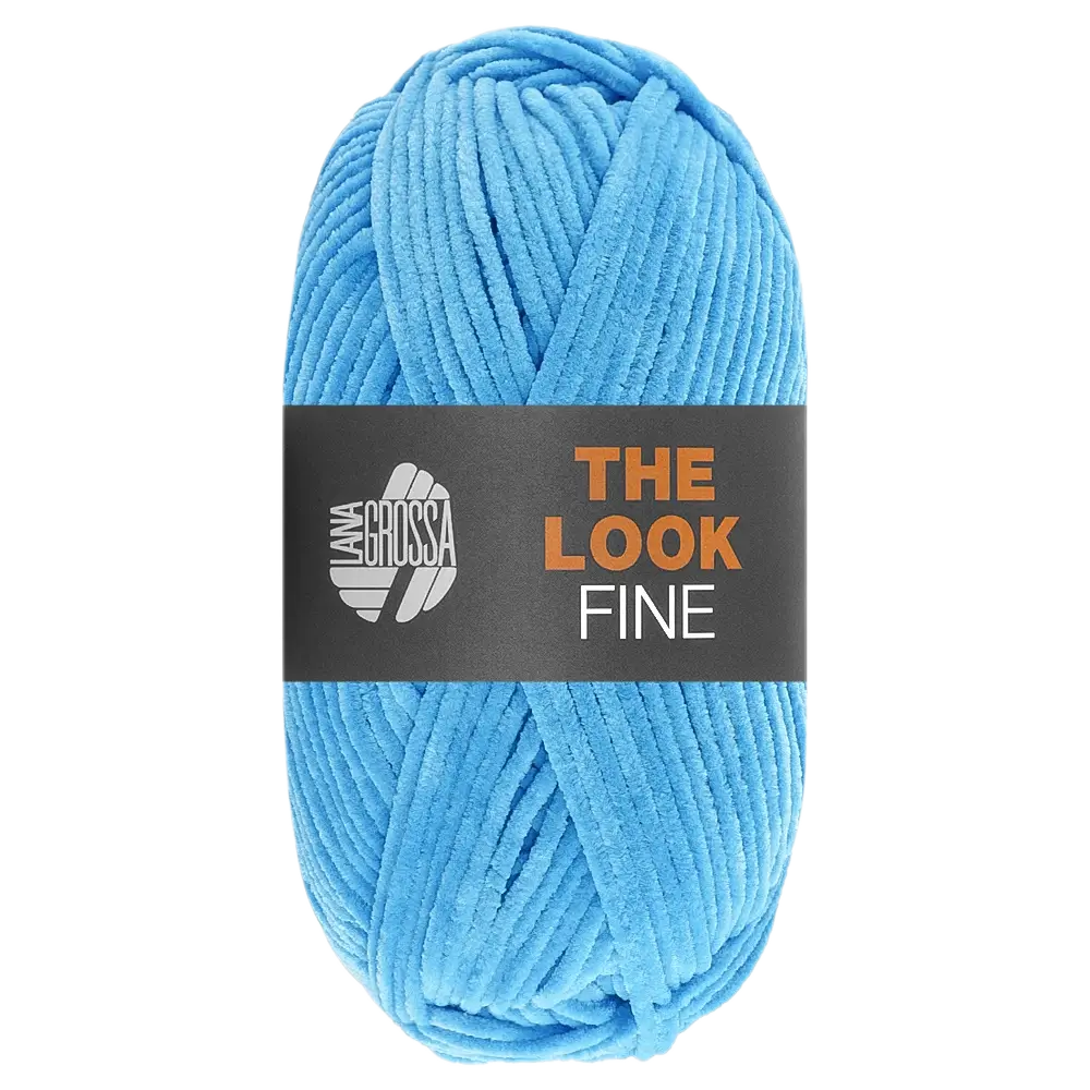 #Farbe_Lana Grossa The Look Fine | 127 Aquablau