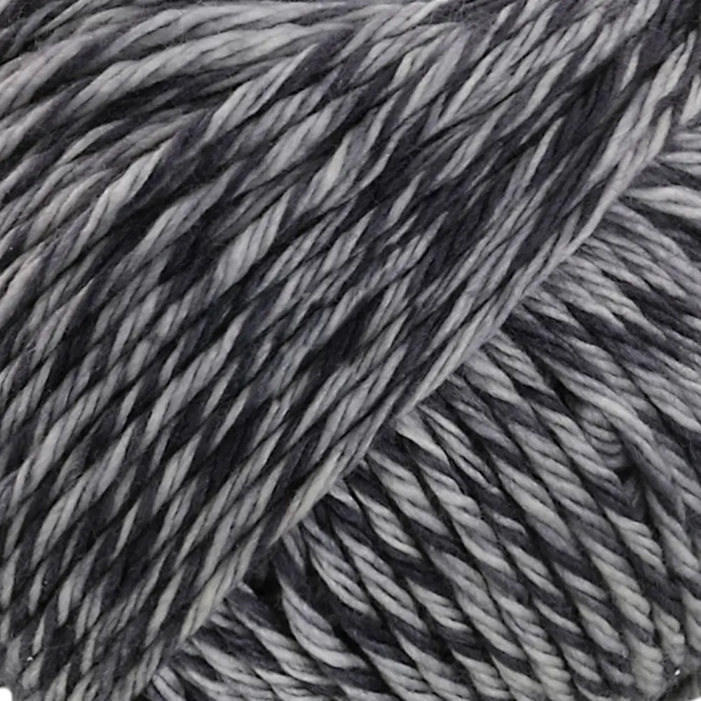 #Farbe_Lana Grossa Vintage Chunky | 13 Hellgrau/Dunkelgrau