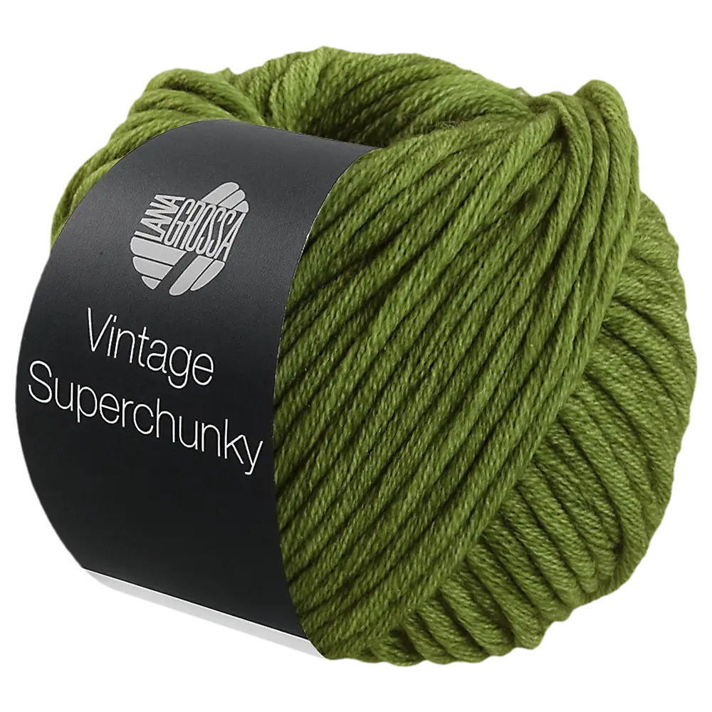 #Farbe_Lana Grossa Vintage Superchunky | 507 Apfelgrün
