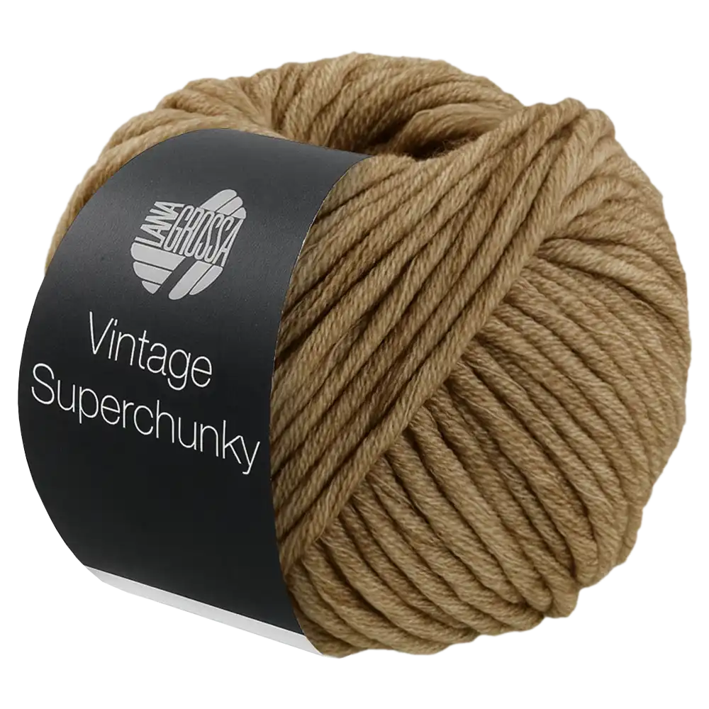 #Farbe_Lana Grossa Vintage Superchunky | 508 Khakibeige