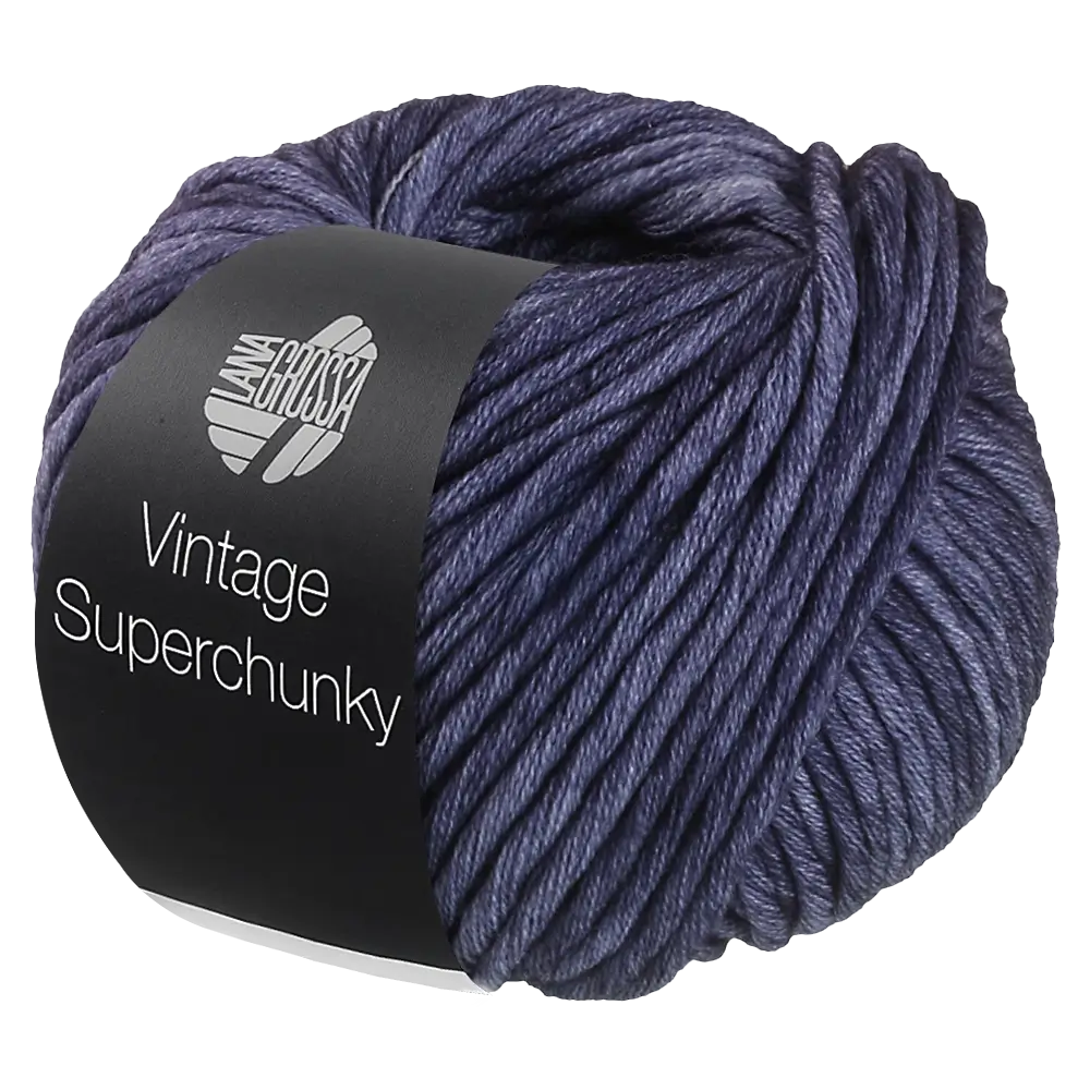 #Farbe_Lana Grossa Vintage Superchunky | 516 Nachtblau