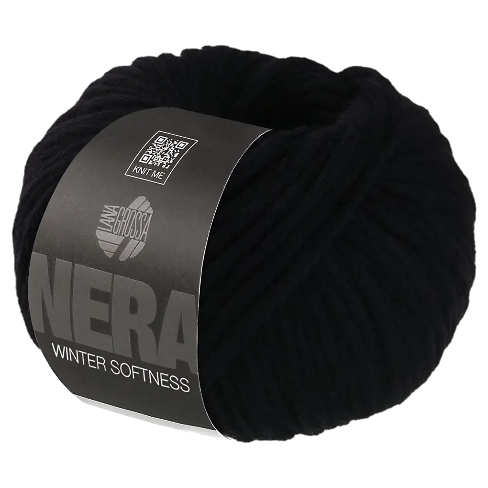 #Farbe_Lana Grossa Winter Softness | 20 Schwarz