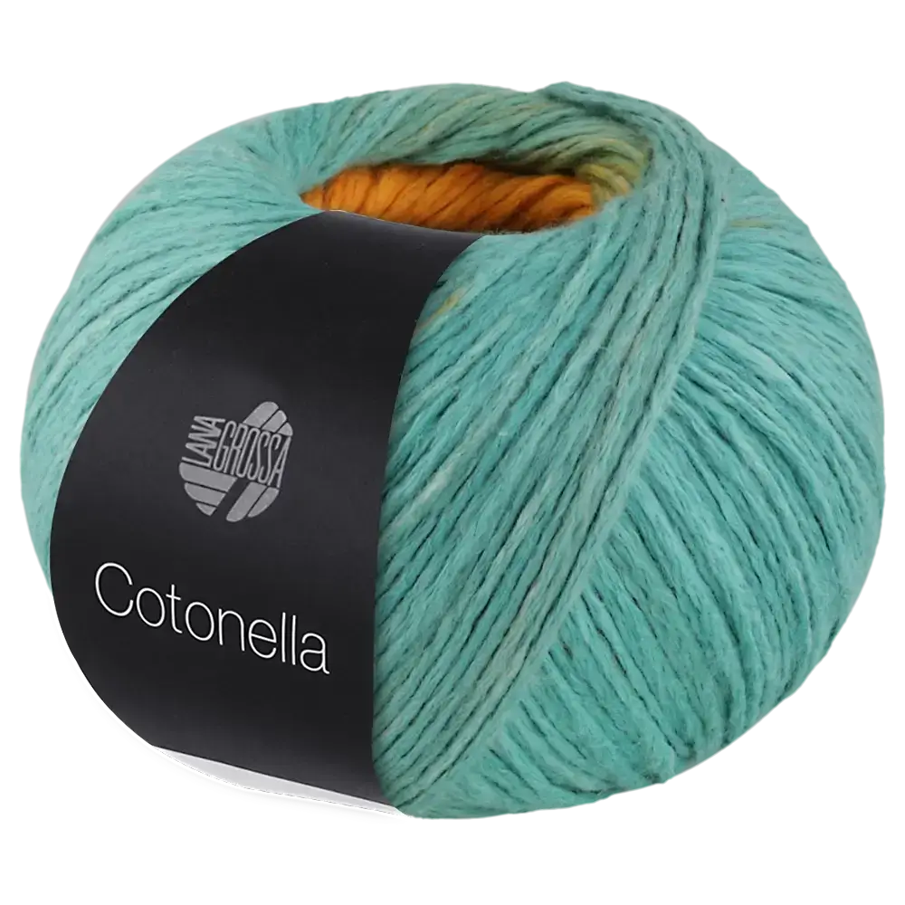 #Farbe_Lana Grossa Cotonella | 14 Graugrün/Braun/Gold-/Sonnengelb/Pastellblau/ Pfirsich/Grünbeige/Türkis