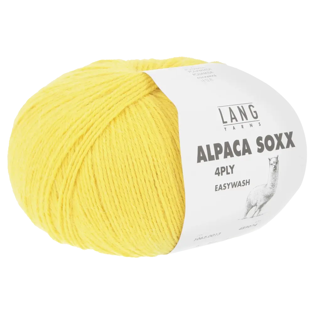#Farbe_Lang Yarns Alpaca Soxx 4-fach | 013 Gelb