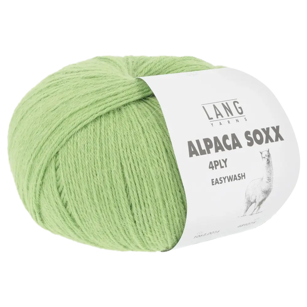 #Farbe_Lang Yarns Alpaca Soxx 4-fach | 016 Grün
