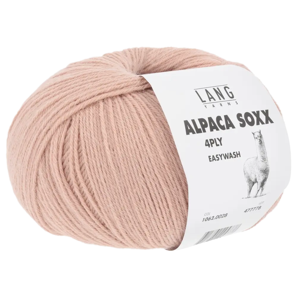 #Farbe_Lang Yarns Alpaca Soxx 4-fach | 028 Lachs