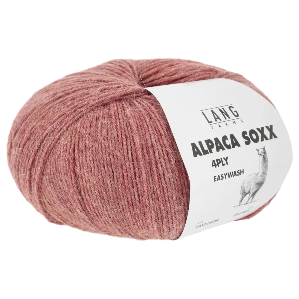 #Farbe_Lang Yarns Alpaca Soxx 4-fach | 029 Koralle