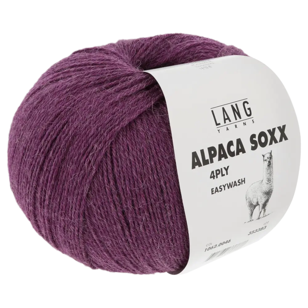 #Farbe_Lang Yarns Alpaca Soxx 4-fach | 046 Zyklame