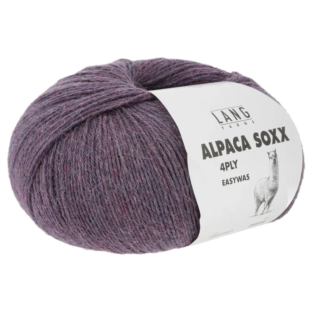 #Farbe_Lang Yarns Alpaca Soxx 4-fach | 047 Violett