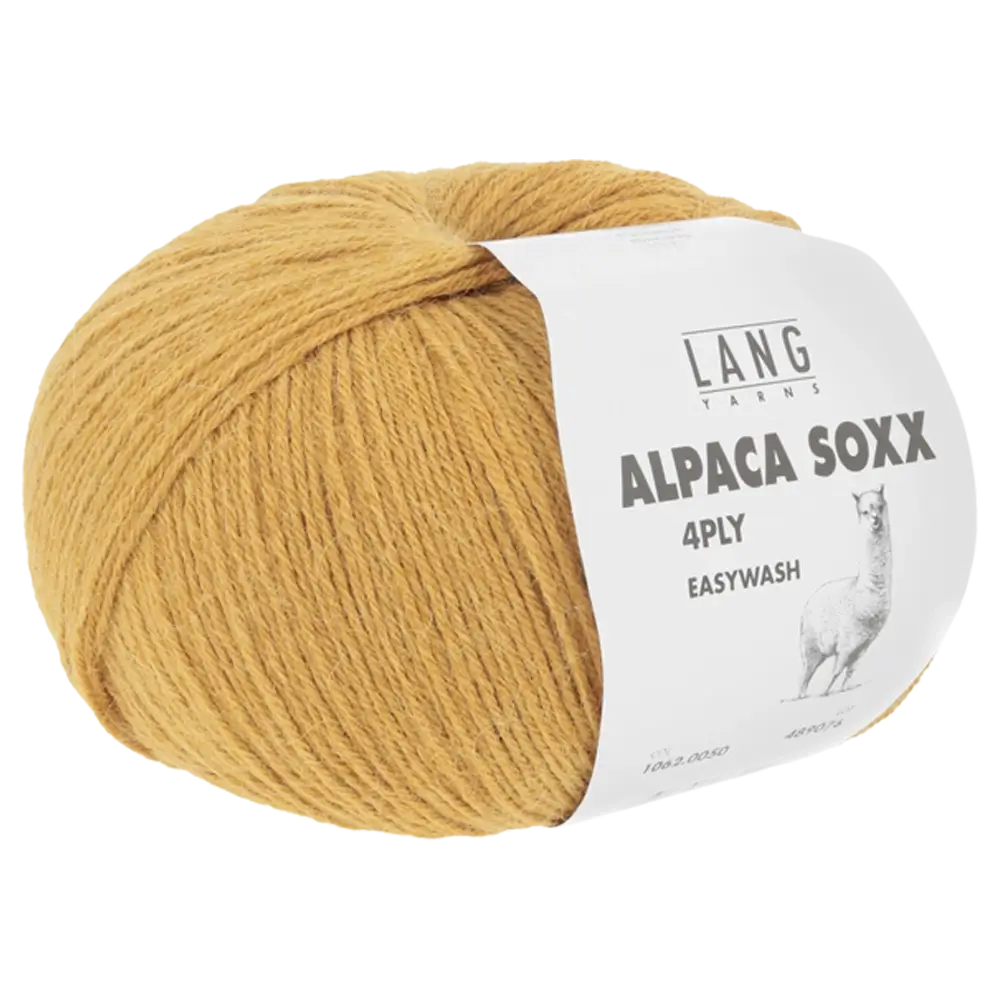 #Farbe_Lang Yarns Alpaca Soxx 4-fach | 050 Ocker