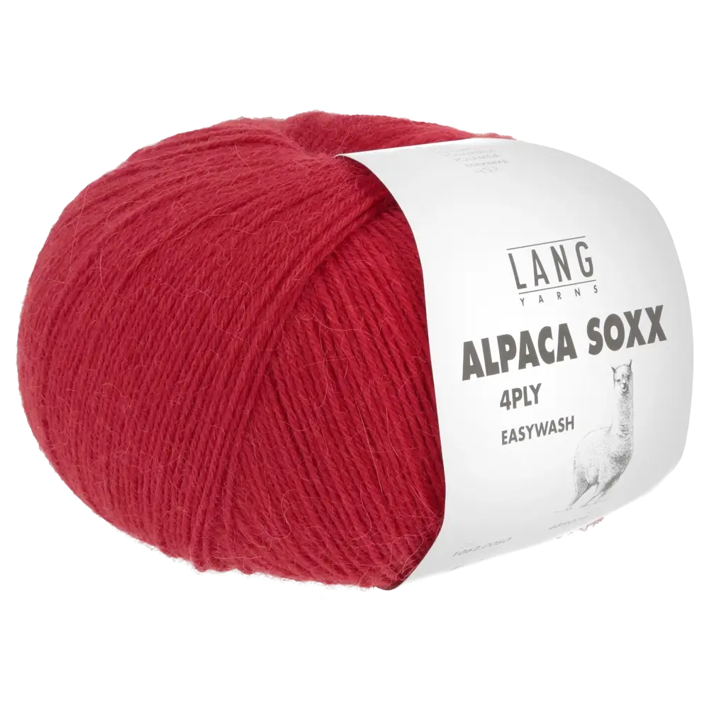 #Farbe_Lang Yarns Alpaca Soxx 4-fach | 060 Rot