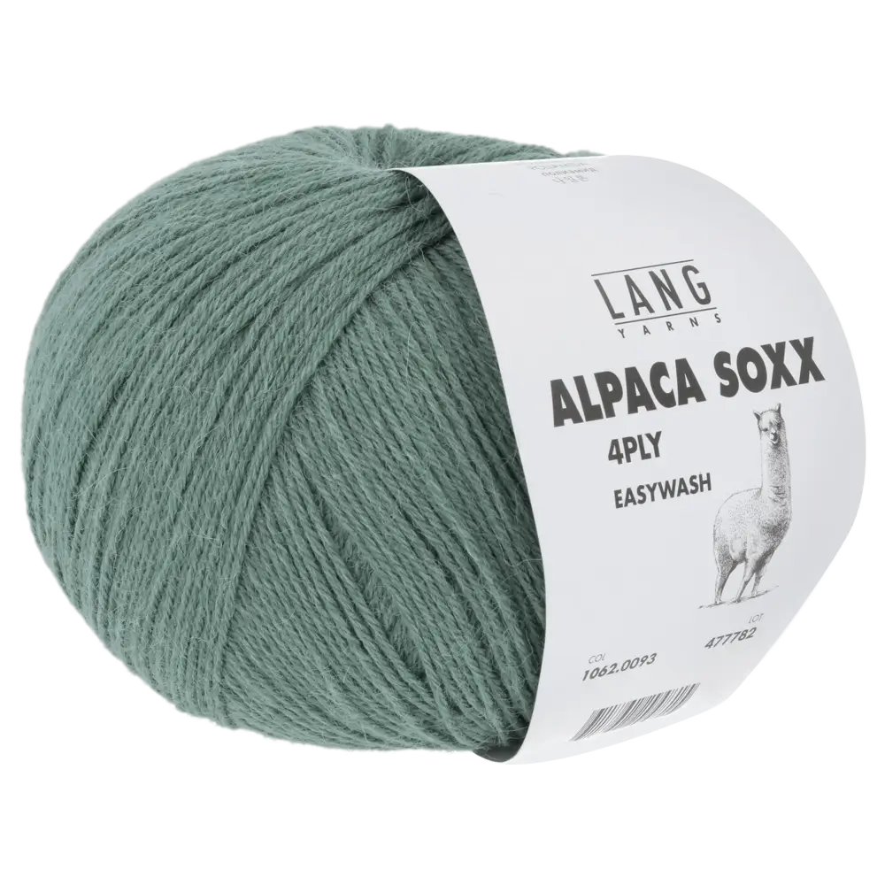 #Farbe_Lang Yarns Alpaca Soxx 4-fach | 093 Efeu