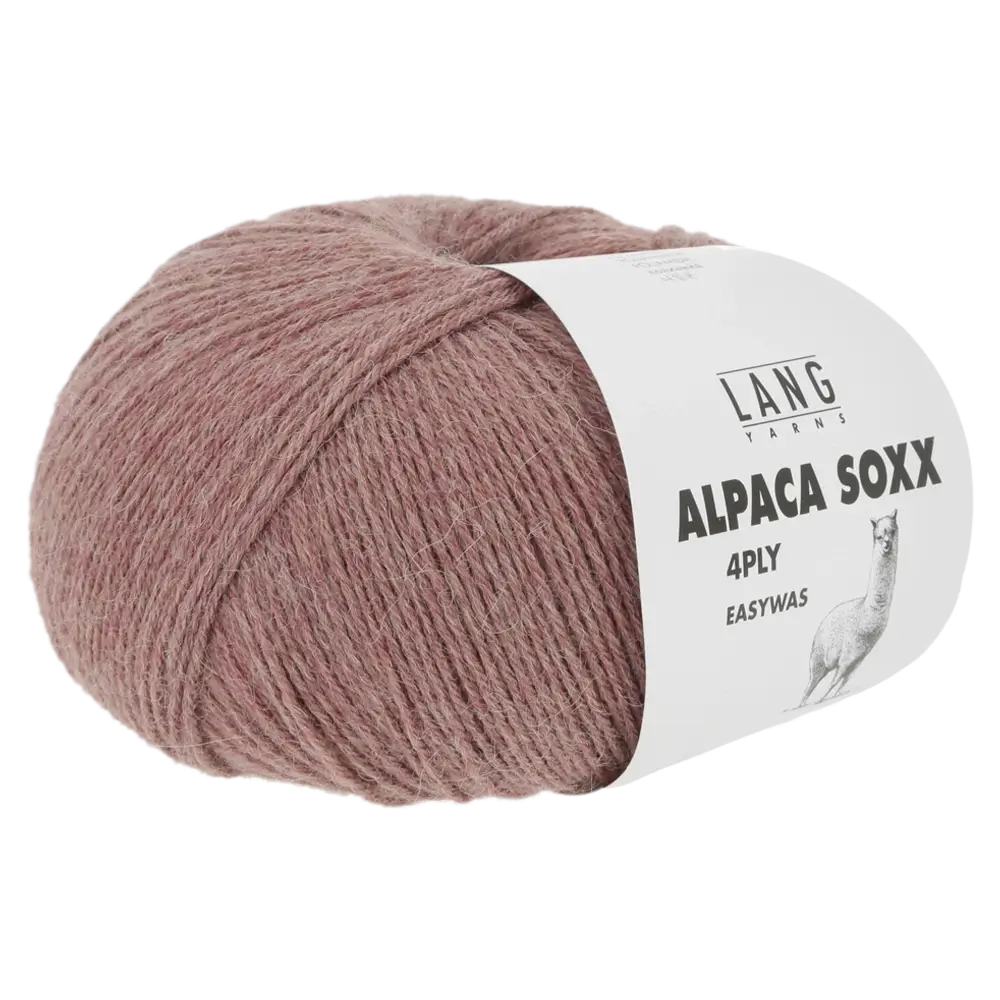 #Farbe_Lang Yarns Alpaca Soxx 4-fach | 109 Altrosa