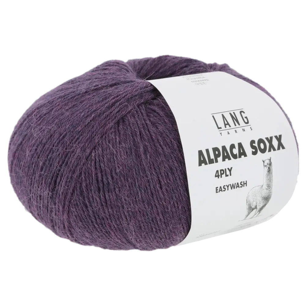#Farbe_Lang Yarns Alpaca Soxx 4-fach | 147 Lila