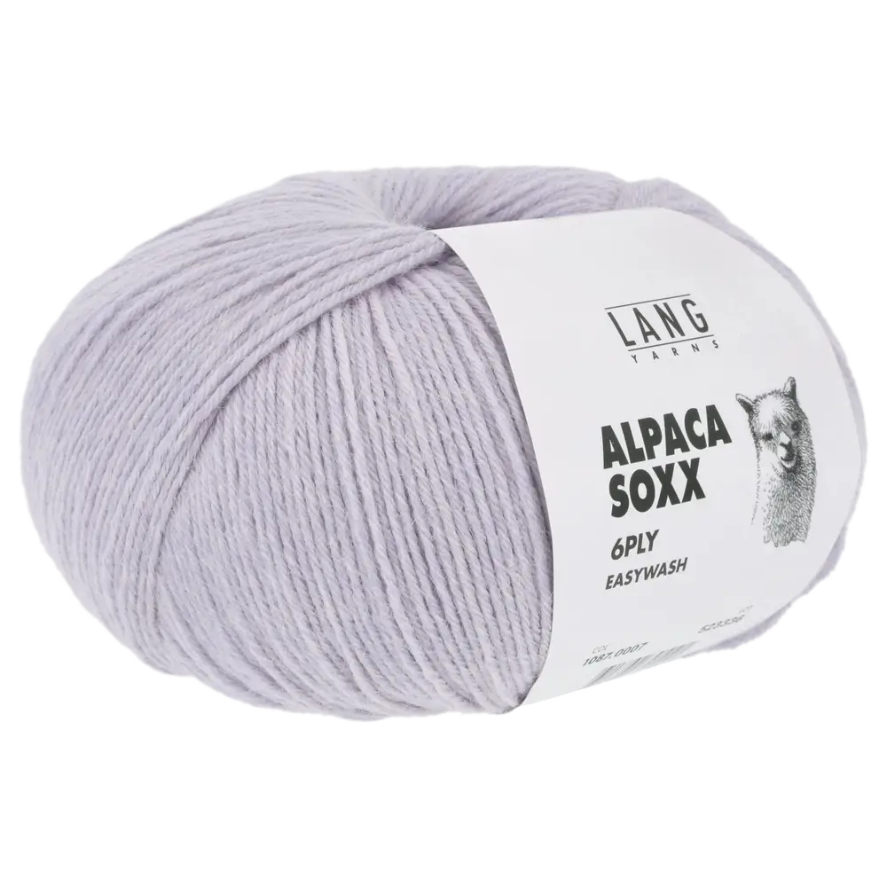 #Farbe_Lang Yarns Alpaca Soxx 6-fach | 007 Lila
