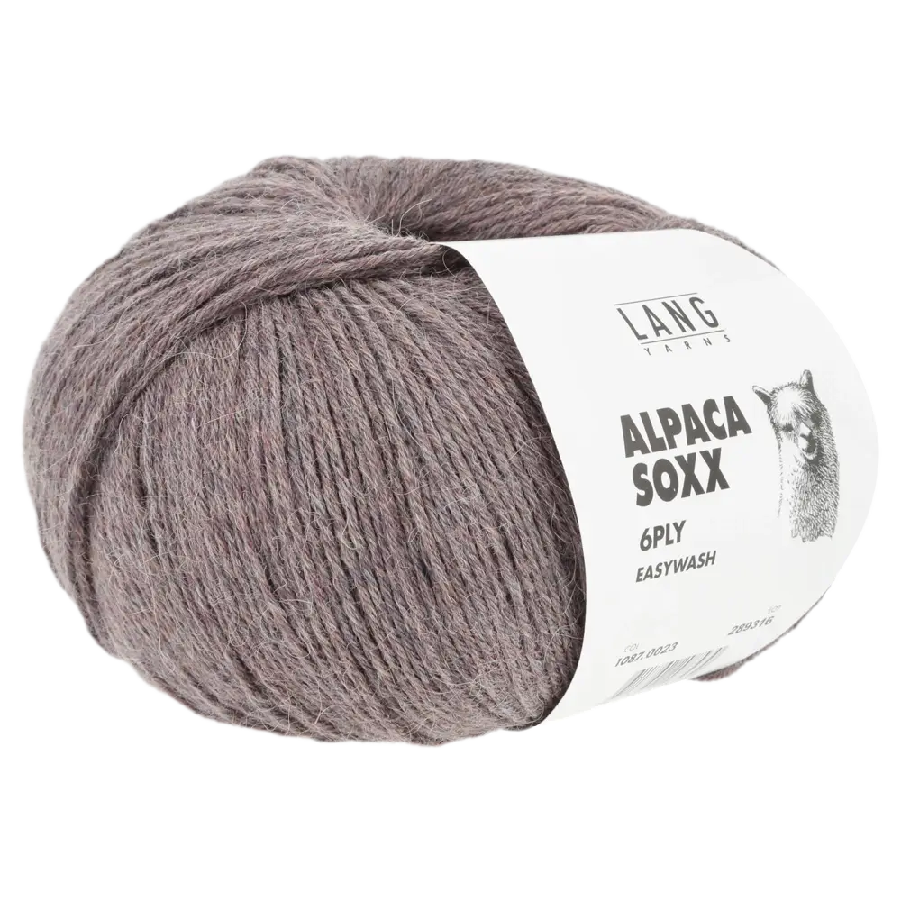 #Farbe_Lang Yarns Alpaca Soxx 6-fach | 023 Altrosa