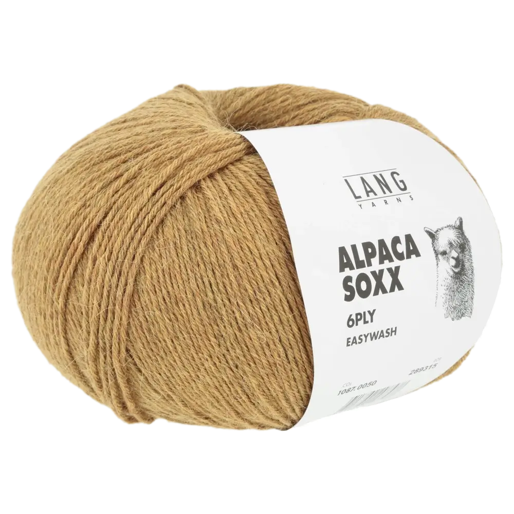 #Farbe_Lang Yarns Alpaca Soxx 6-fach | 050 Messing