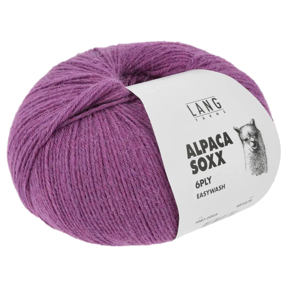 #Farbe_Lang Yarns Alpaca Soxx 6-fach | 065 Pink
