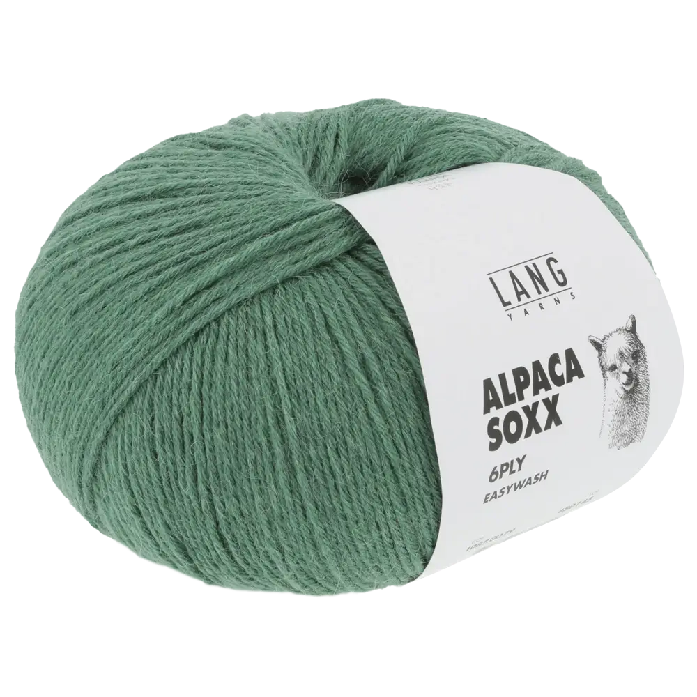 #Farbe_Lang Yarns Alpaca Soxx 6-fach | 079 Efeu