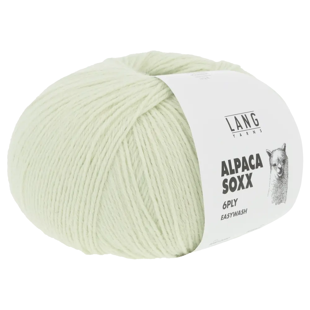 #Farbe_Lang Yarns Alpaca Soxx 6-fach | 092 Hellsalbei