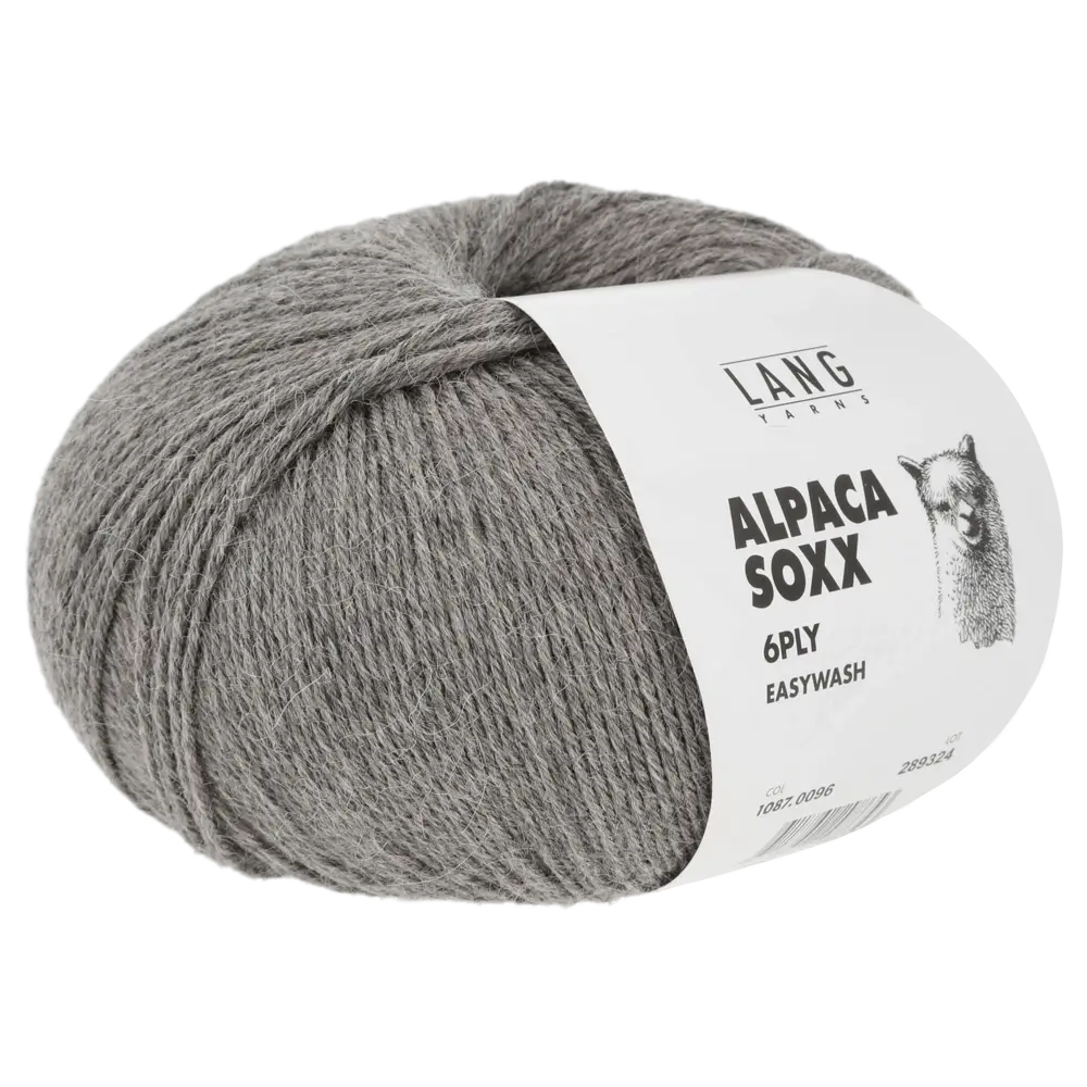 #Farbe_Lang Yarns Alpaca Soxx 6-fach | 096 Hellbraun