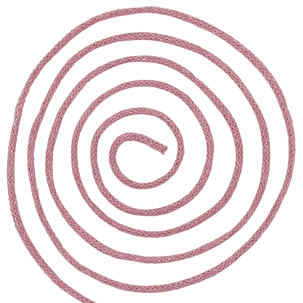 #Farbe_Lowiczanka Baumwollkordel Ø 3 mm | 045 Altrosa