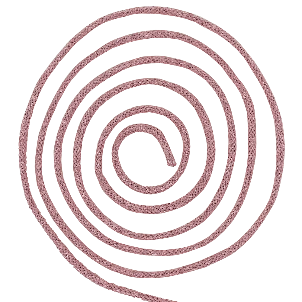 #Farbe_Lowiczanka Baumwollkordel Ø 5 mm | 045 Altrosa