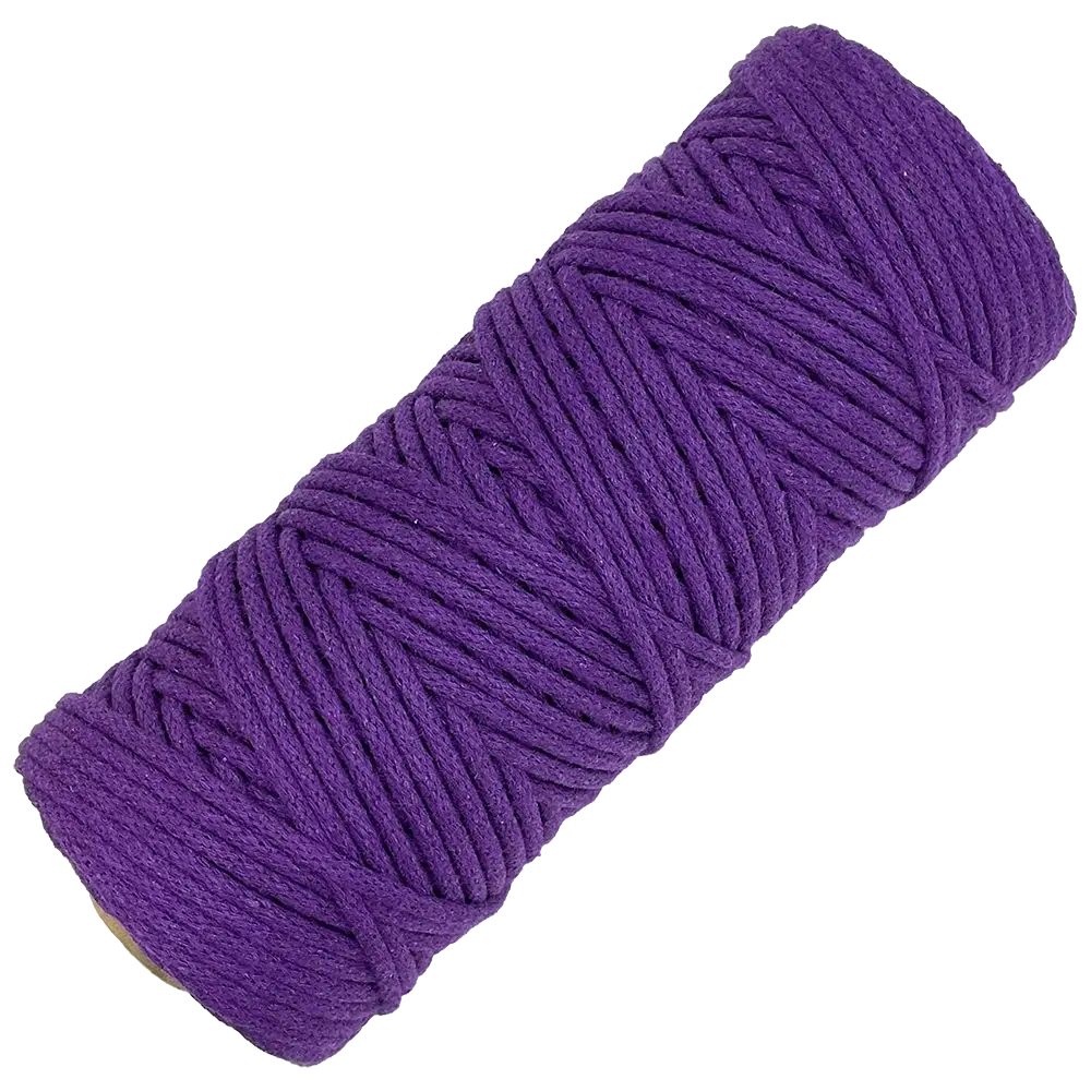 #Farbe_Lowiczanka Baumwollkordel Ø 3 mm | 011 Amethyst
