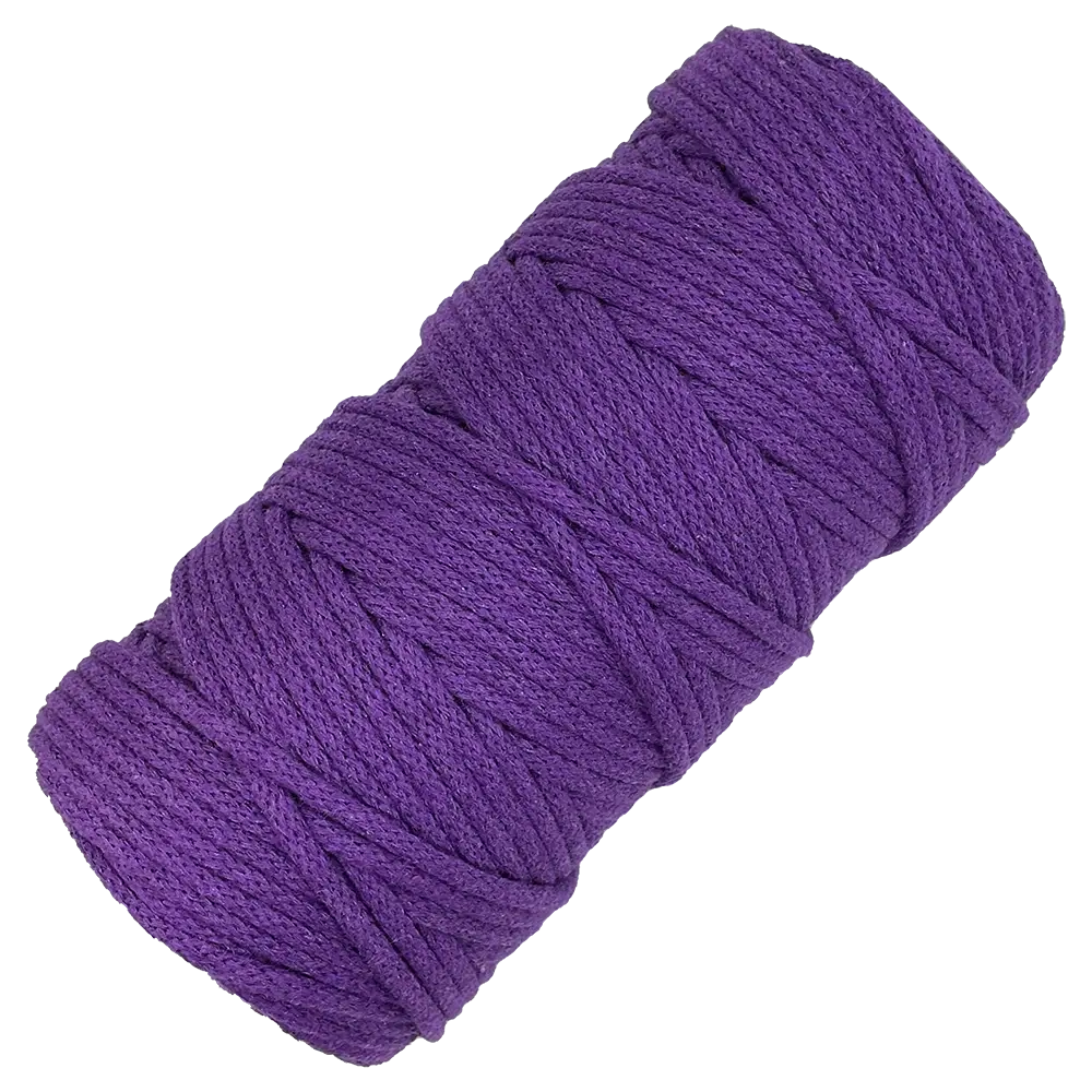 #Farbe_Lowiczanka Baumwollkordel Ø 5 mm | 011 Amethyst