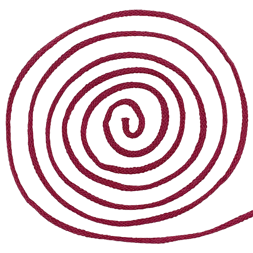 #Farbe_Lowiczanka Baumwollkordel Ø 3 mm | 015 Burgund