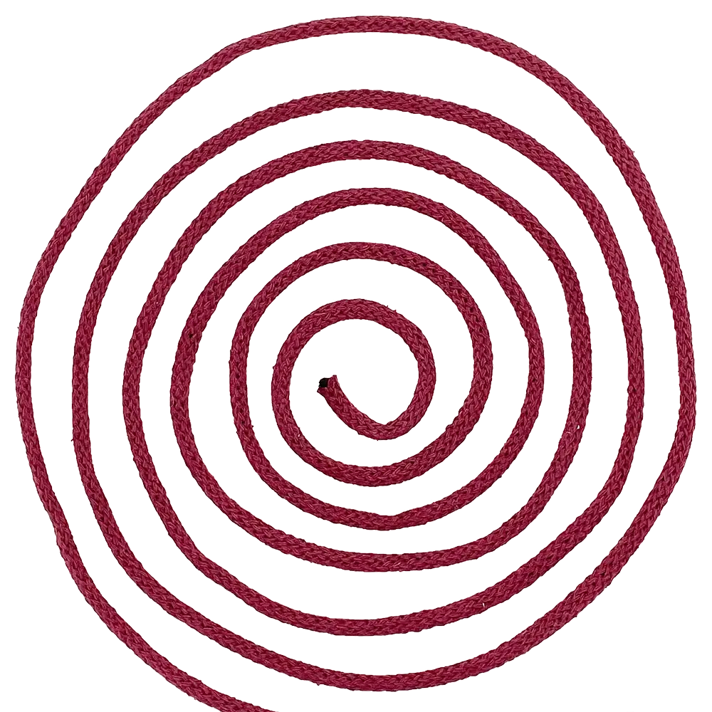 #Farbe_Lowiczanka Baumwollkordel Ø 5 mm | 015 Burgund