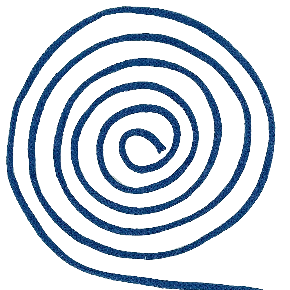 #Farbe_Lowiczanka Baumwollkordel Ø 3 mm | 007 Dunkelblau