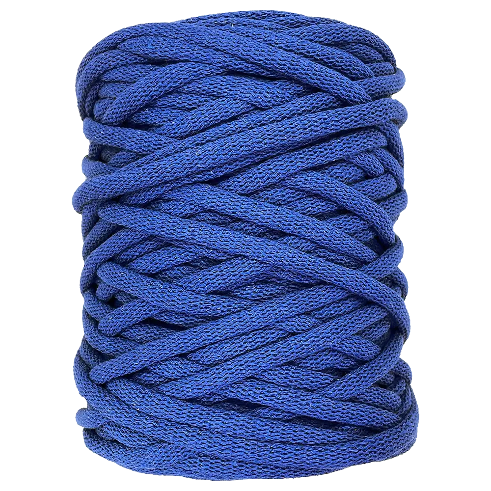 #Farbe_Lowiczanka Baumwollkordel Ø 9 mm | 007 Dunkelblau