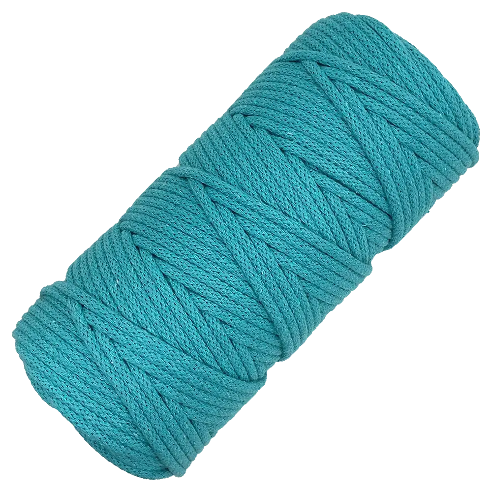 #Farbe_Lowiczanka Baumwollkordel Ø 5 mm | 009 Hellblau