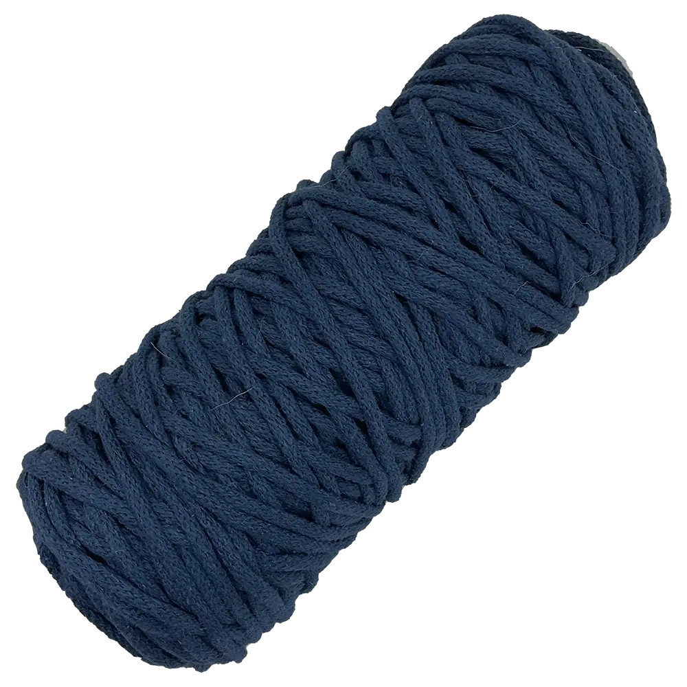 #Farbe_Lowiczanka Baumwollkordel Ø 3 mm | 006 Jeans
