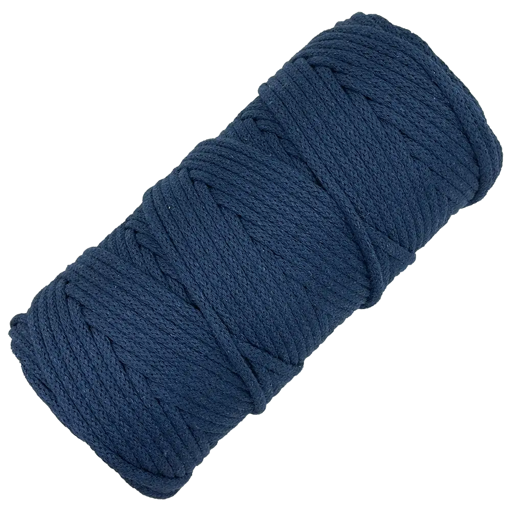 #Farbe_Lowiczanka Baumwollkordel Ø 5 mm | 006 Jeans