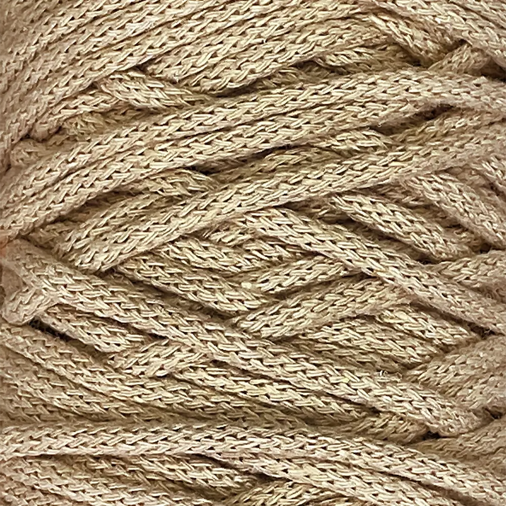 #Farbe_Lowiczanka Baumwollkordel Ø 3 mm | 033 Karton