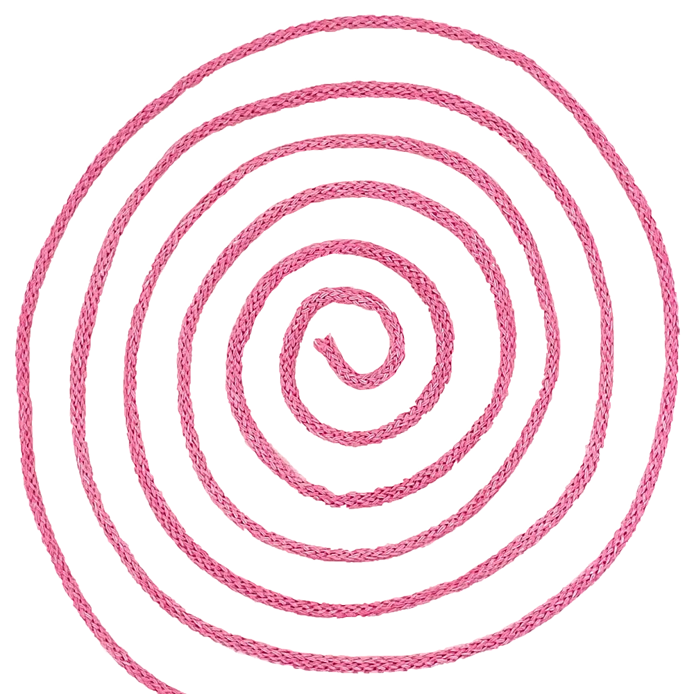 #Farbe_Lowiczanka Baumwollkordel Ø 3 mm | 013 Rosa
