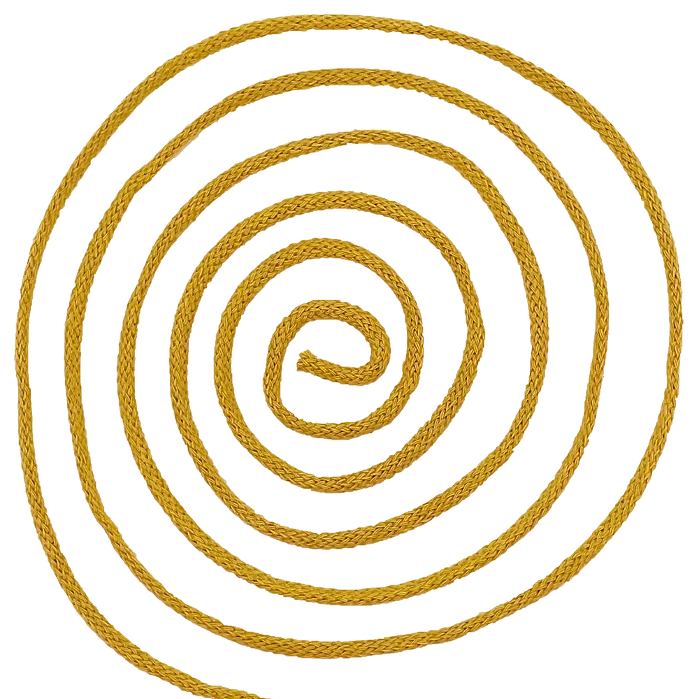 #Farbe_Lowiczanka Baumwollkordel Ø 3 mm | 021 Senf