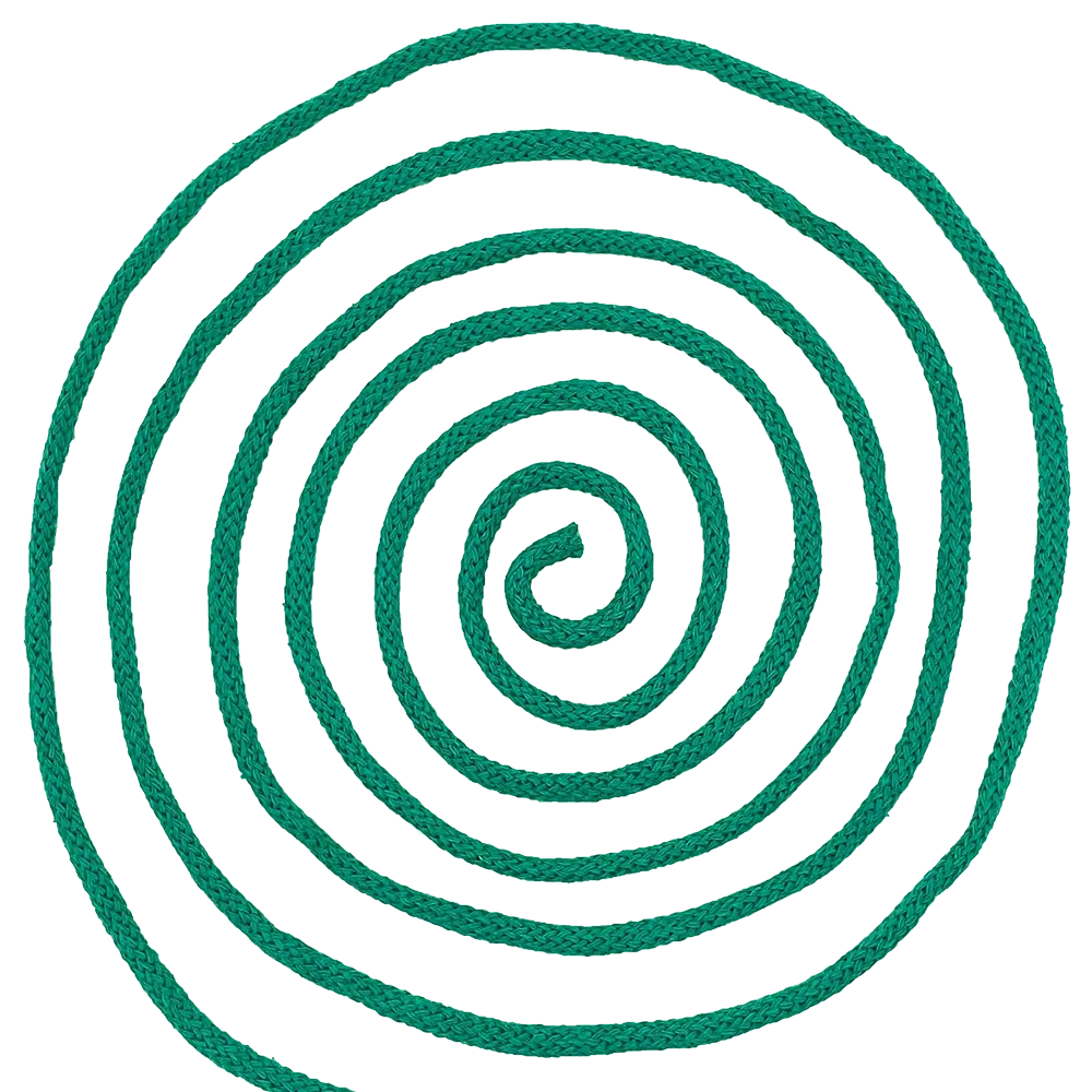 #Farbe_Lowiczanka Baumwollkordel Ø 5 mm | 025 Smaragd