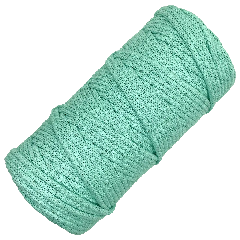 #Farbe_Lowiczanka Baumwollkordel Ø 5 mm | 027 Türkis