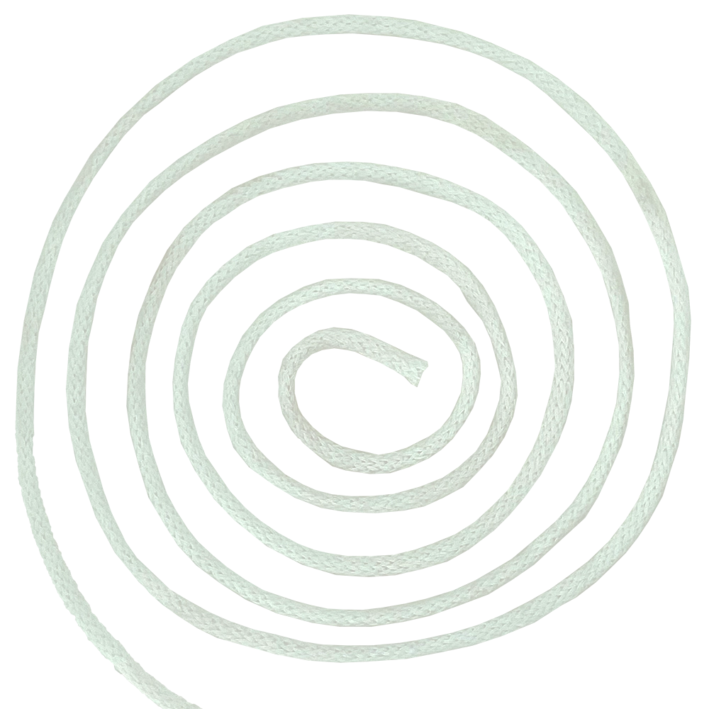 #Farbe_Lowiczanka Baumwollkordel Ø 3 mm | 001 Weiß