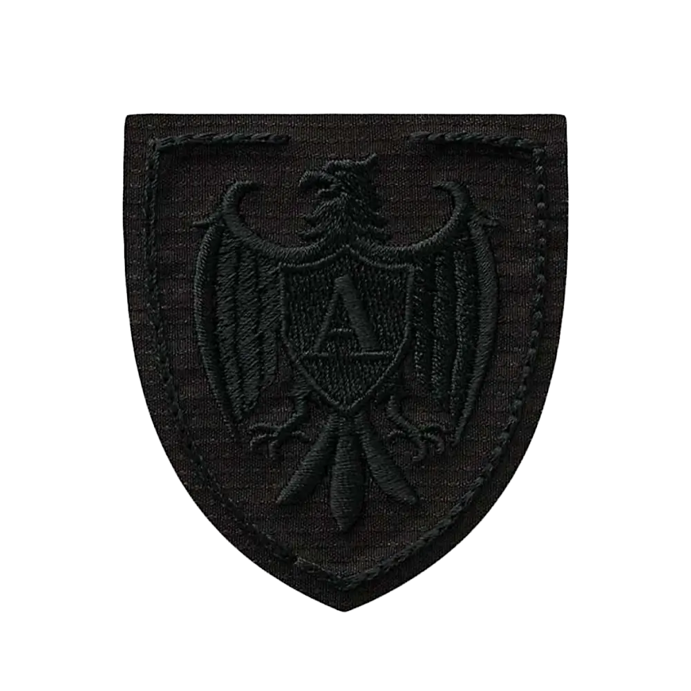 Applikation | Recycl-Patch Wappen mit Adler 12129