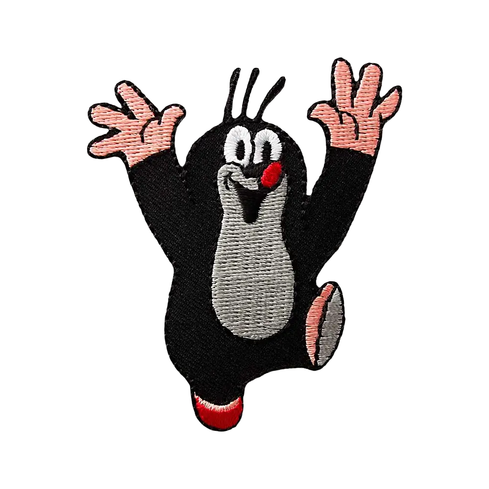 maulwurf handschuhe Applikation | Der kleine Maulwurf ©