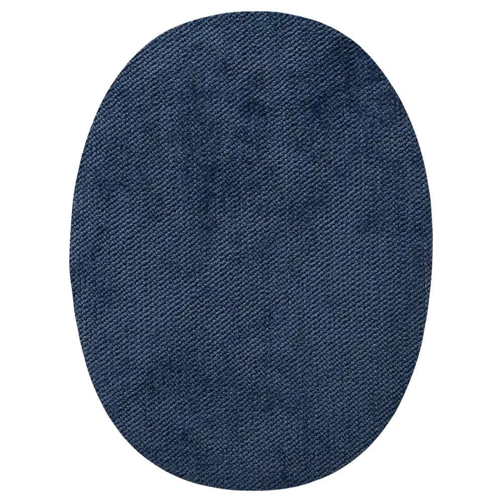 #Farbe_Mono Quick Flicken Oval | 12192 Marine