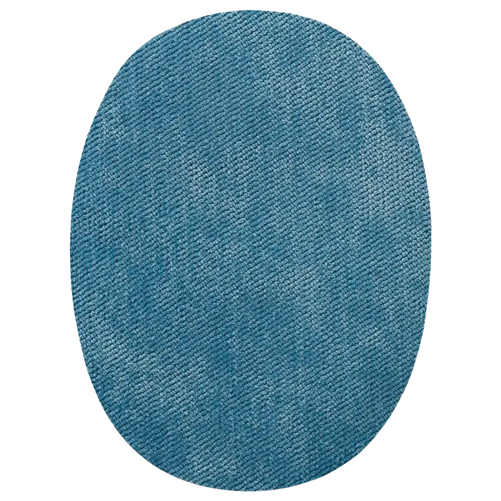 #Farbe_Mono Quick Flicken Oval | 12193 Blau