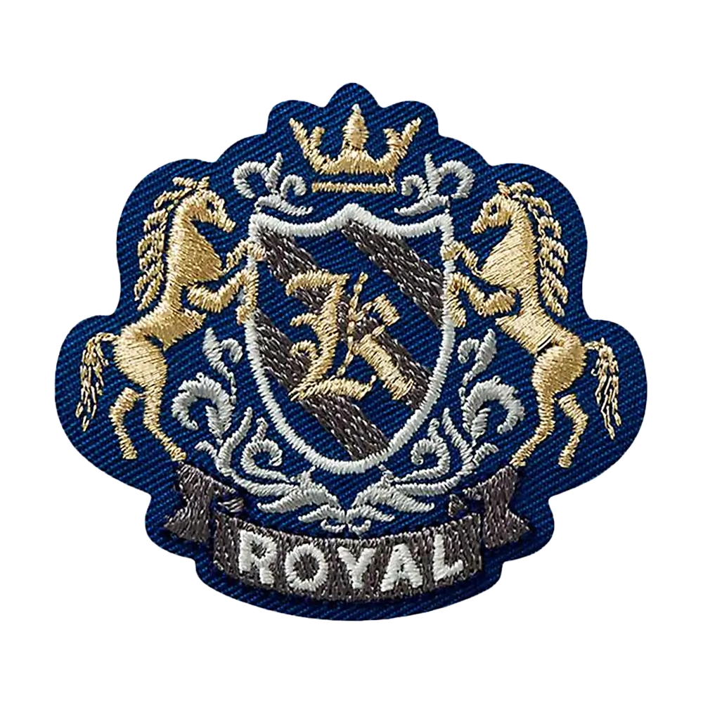 Applikation | Wappen Royal 10027