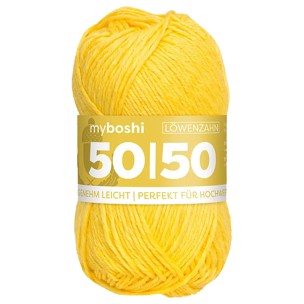 #Farbe_MyBoshi 50|50 | 913 Löwenzahn