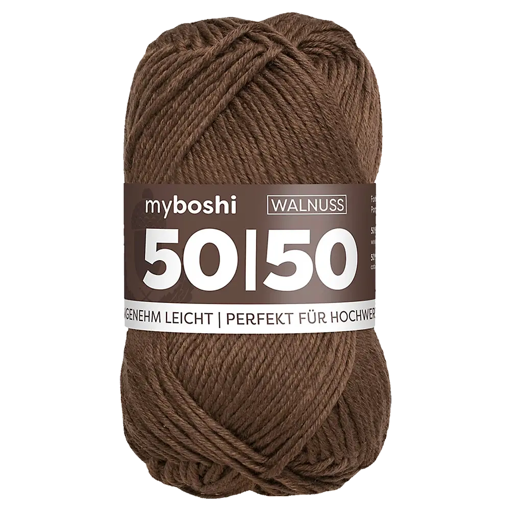 #Farbe_MyBoshi 50|50 | 977 Walnuss